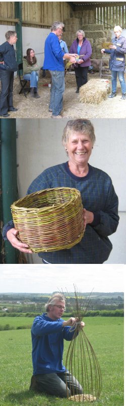 Ed Burnett will be leading another basketmaking course for Wassledine on 22 September